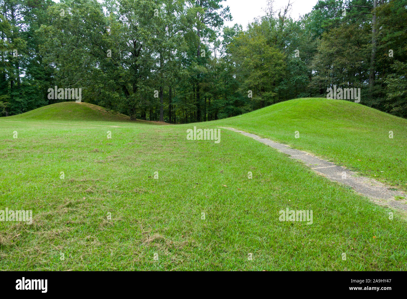 Bear Creek Mound on the Natchez Trace Parkway Mississippi MS also known ...