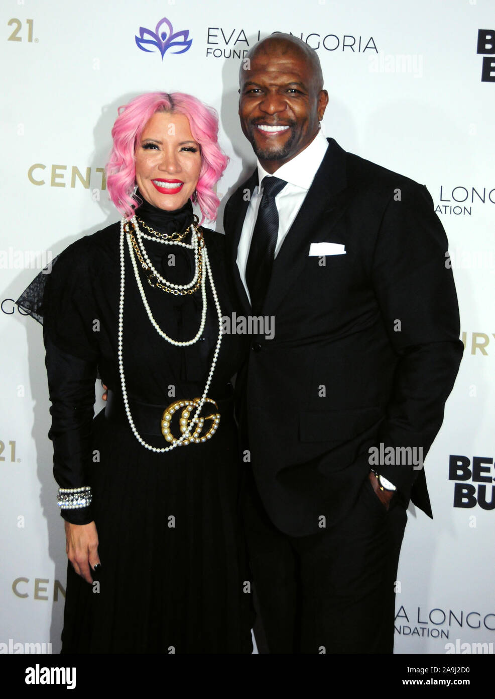 Terry crews and wife rebecca king crews hires stock photography and images Alamy