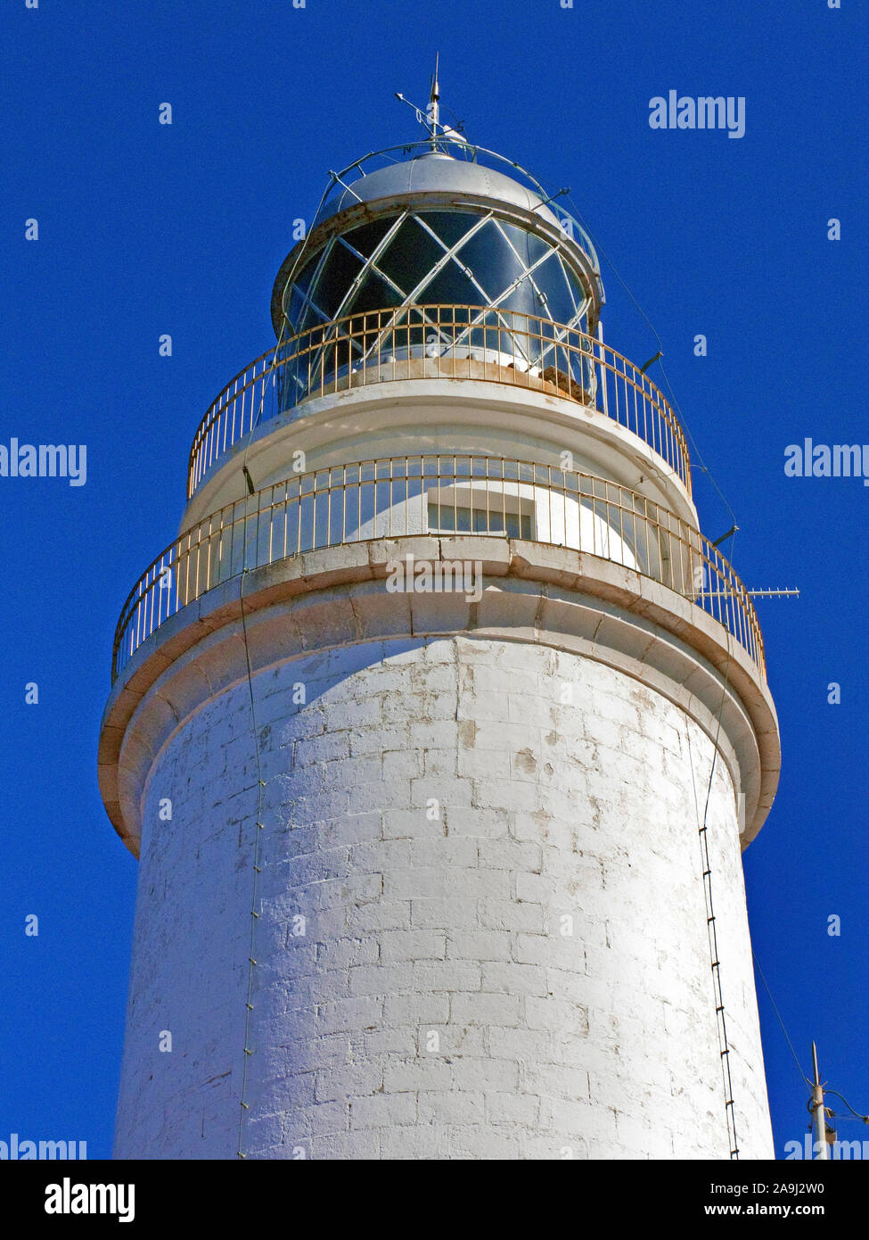 Lighthouse at Cape Formentor, Mallorca, Balearic islands, Spain Stock ...