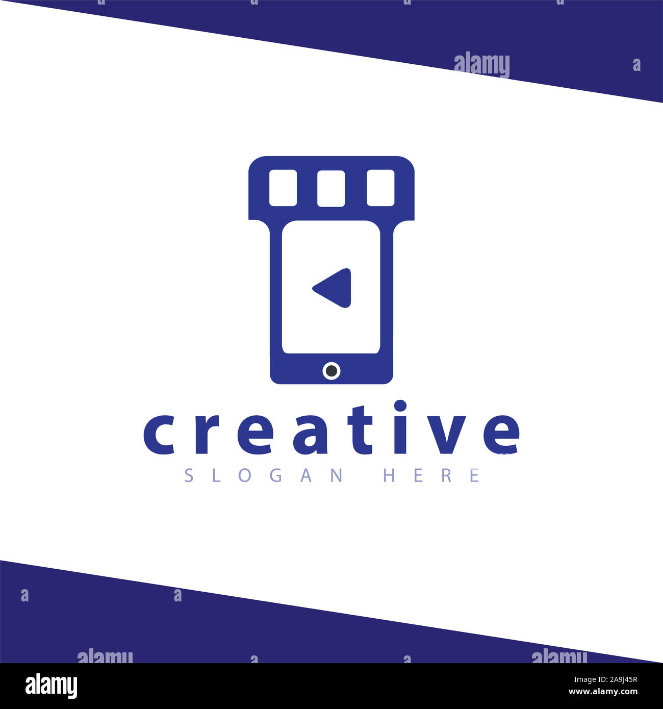 Simple modern icon smartphone hi-res stock photography and images - Alamy