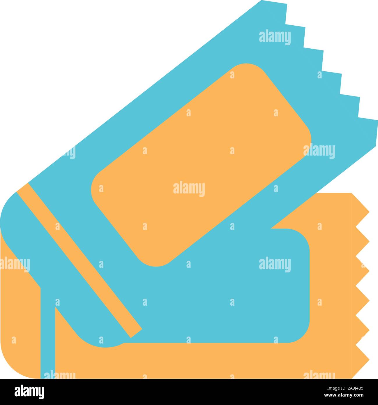 tickets of access on white background vector illustration design Stock ...