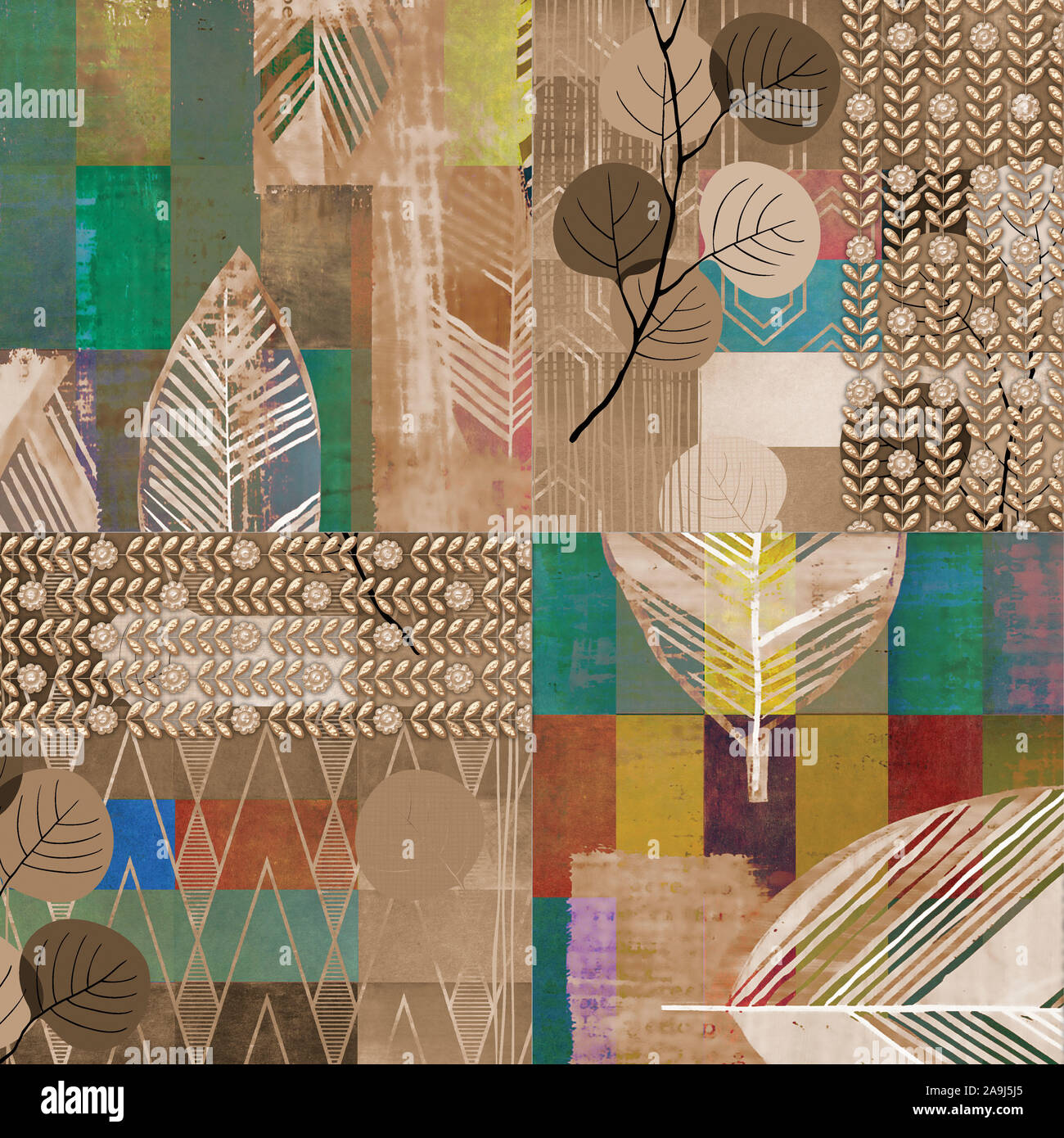 abstract patterns and textile geometric patterns Stock Photo - Alamy