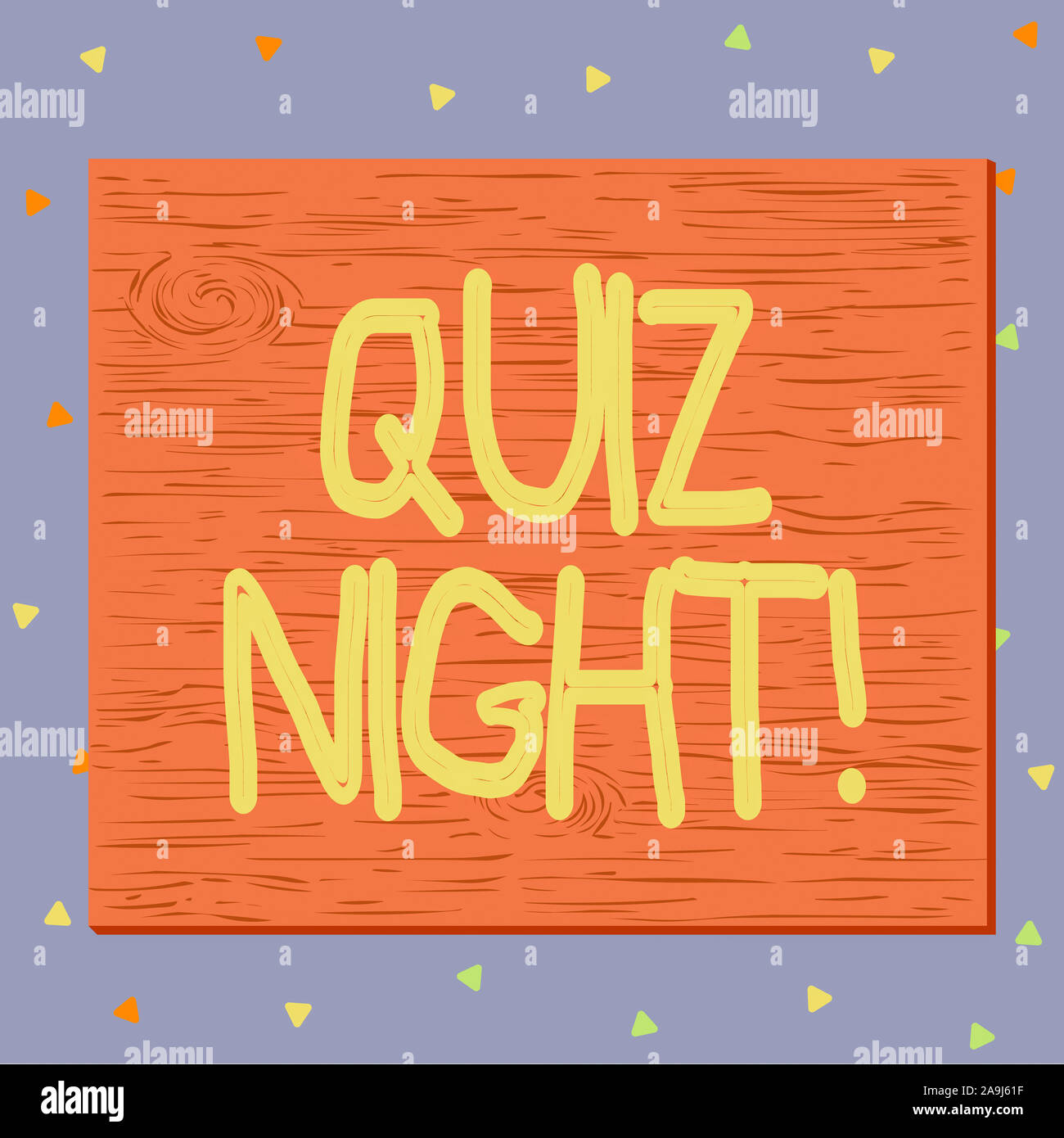 Cartoon quiz sign hi-res stock photography and images - Alamy