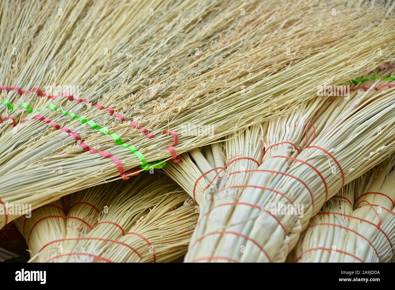 nice simple and efficient broom Stock Photo
