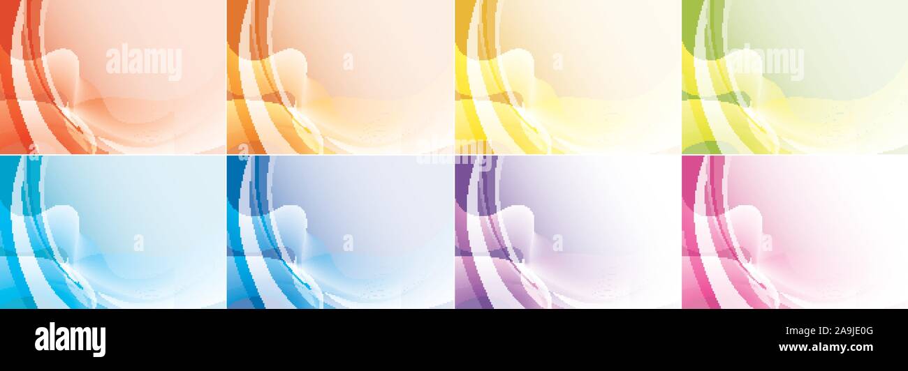 Multiple Color Template Background template in many colors illustration Stock Vector Image ...