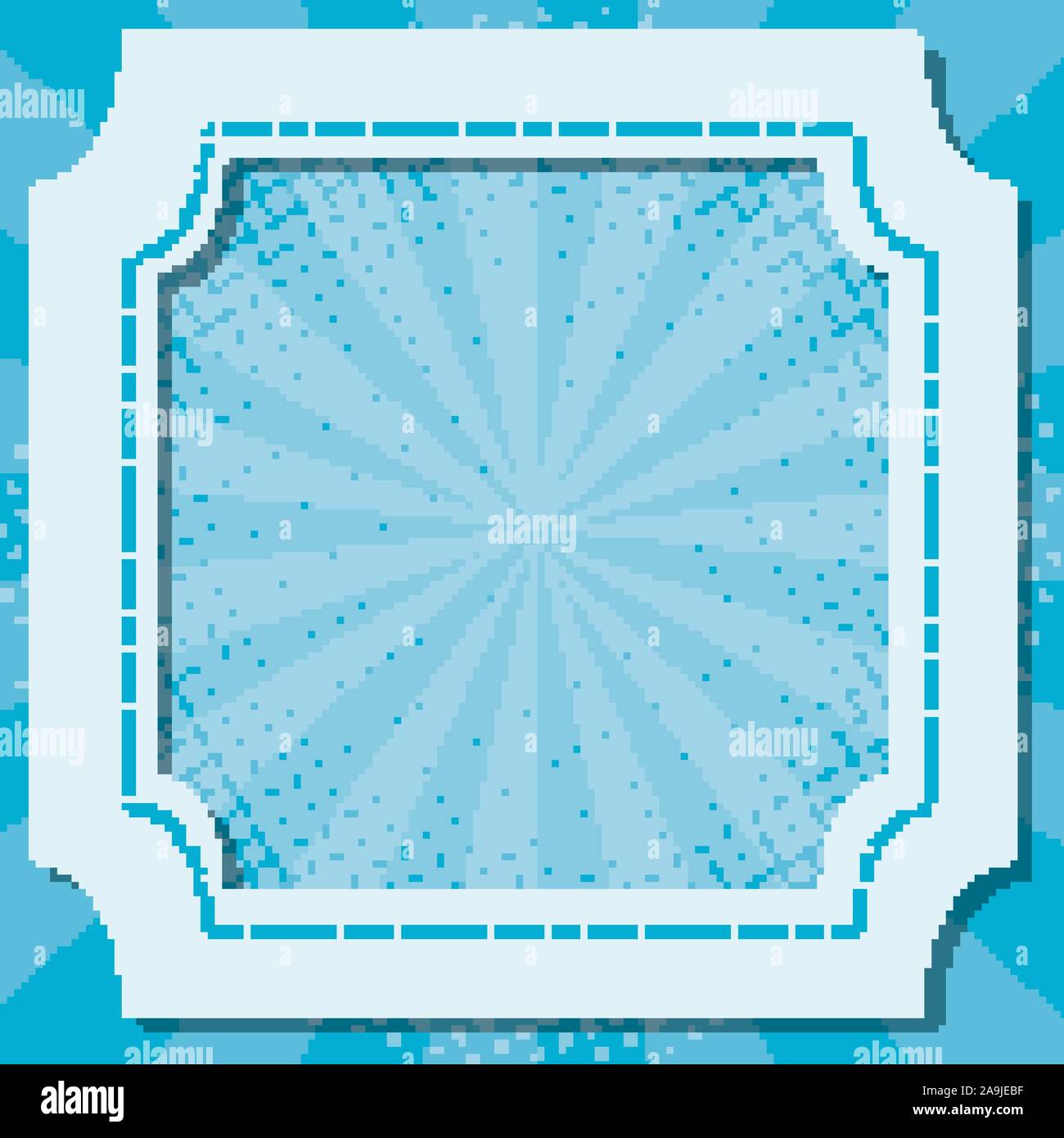 Blue background with frame illustration Stock Vector Image & Art Alamy