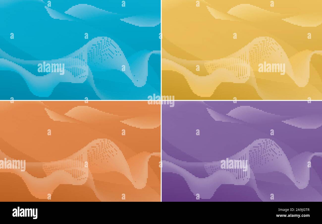 Background template with abstract patterns illustration Stock Vector ...