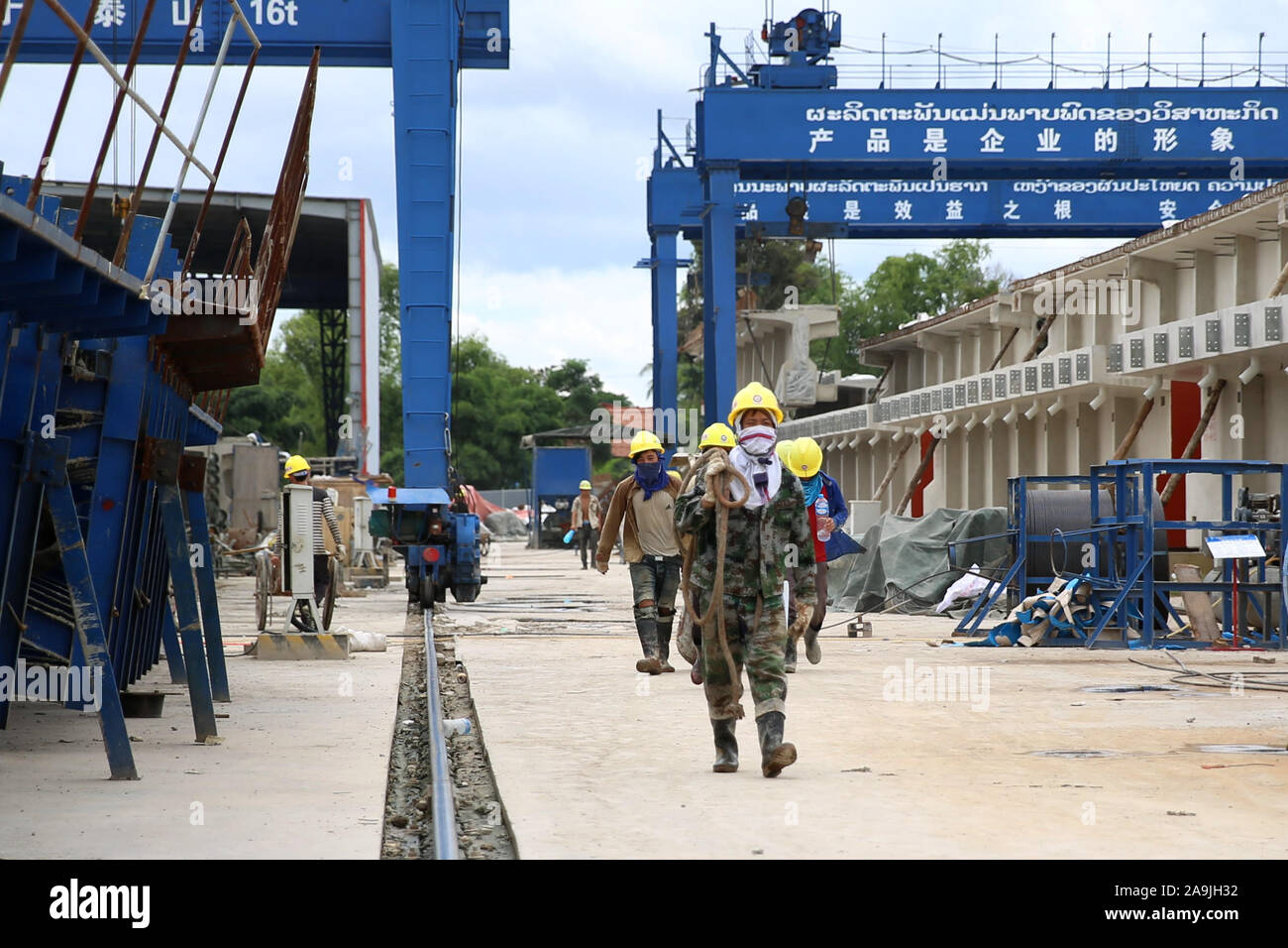 Belt and road initiative laos hires stock photography and images Alamy