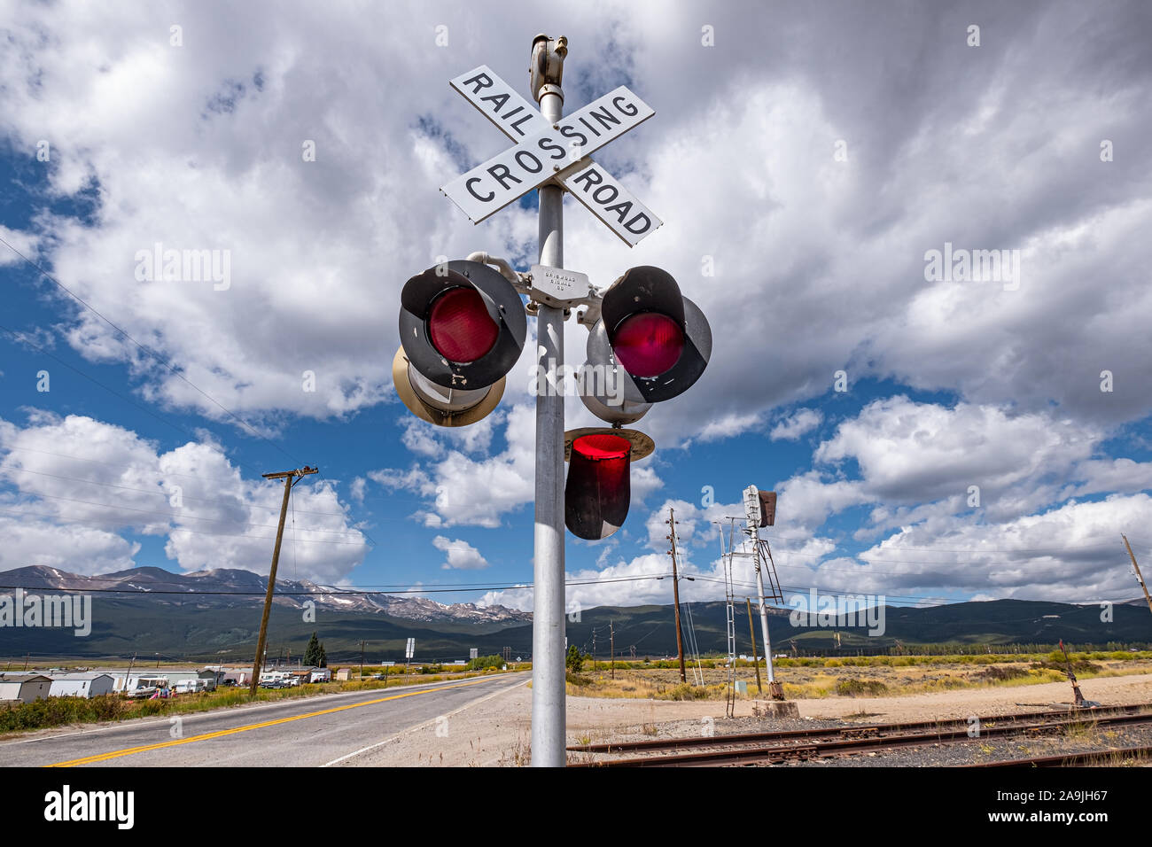 Sign Railroad High Resolution Stock Photography And Images Alamy