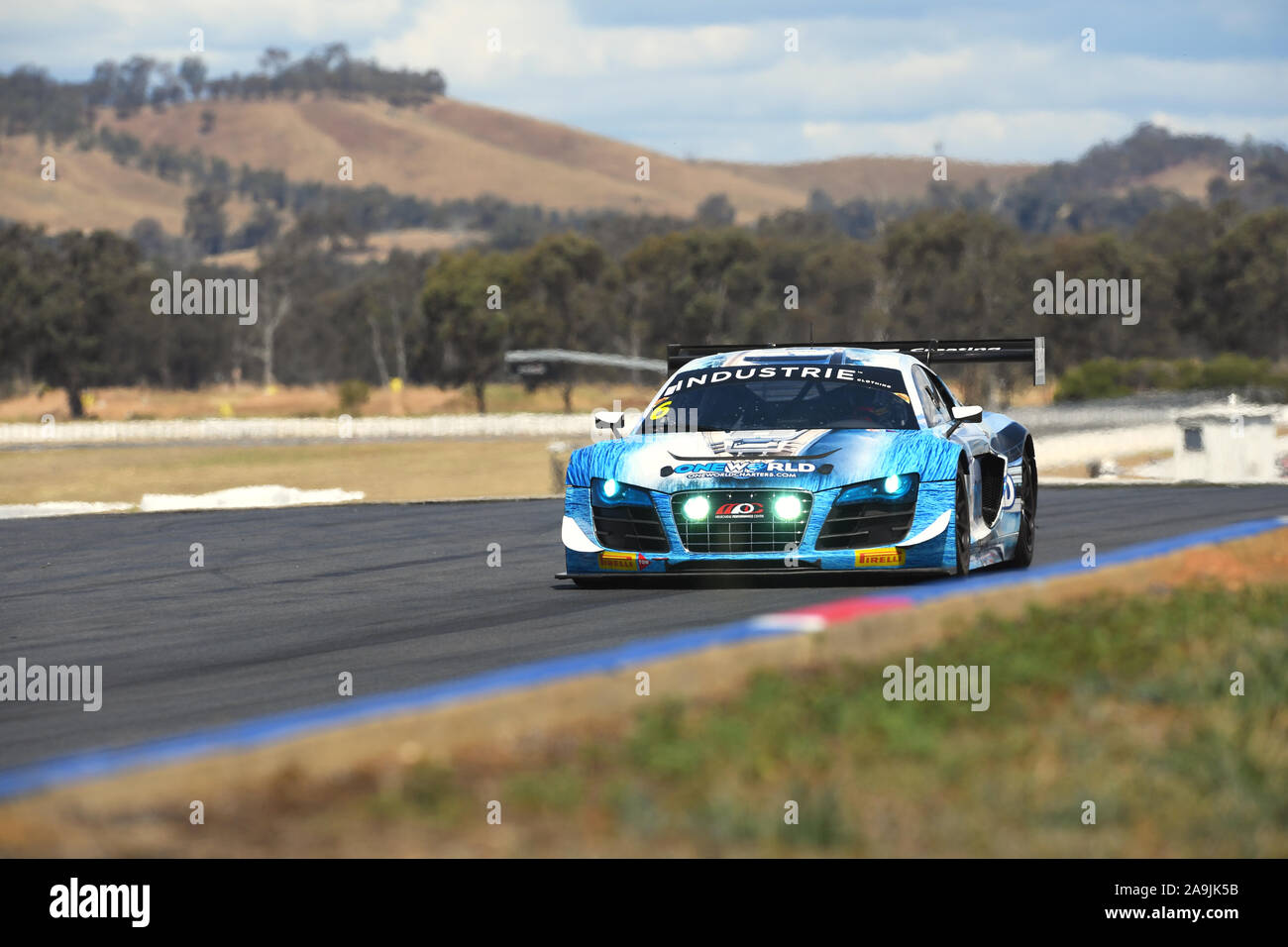 GT-1 Australia Rod Salmon, .  Audi GT-1 Australia - Practice 2 Winton Raceway Stock Photo