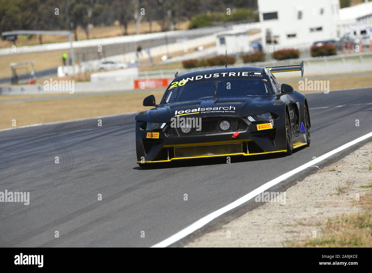 GT-1 Australia Adam Hargraves, localsearch.  MARC II GT-1 Australia - Practice 2 Winton Raceway Stock Photo