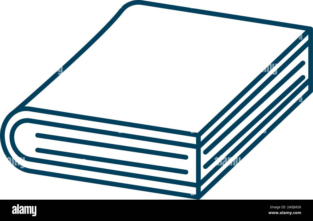 education text book isolated icon Stock Vector Image & Art - Alamy