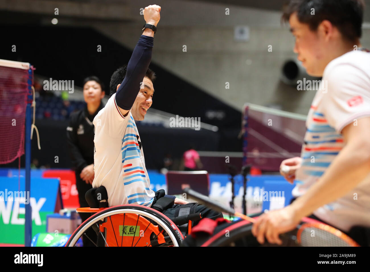 Tokyo, Japan. 15th Nov, 2019. Osamu Nagashima & Atsuya Watanabe (JPN ...