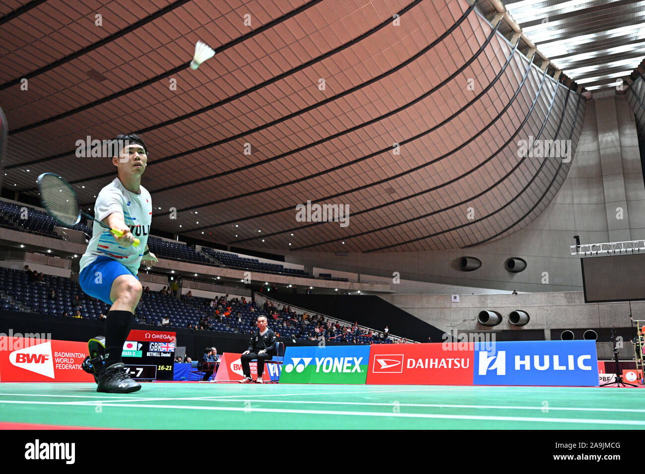 Tokyo, Japan. Credit: MATSUO. 16th Nov, 2019. Daisuke Fujihara (JPN ...