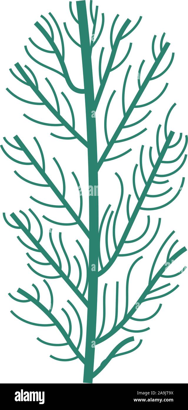 branch with leafs plant icon Stock Vector Image & Art - Alamy