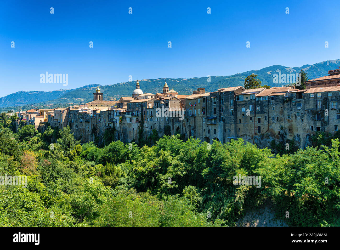 Sant Agata De Goti, Caserta, Campania, Italy: historic town Stock Photo