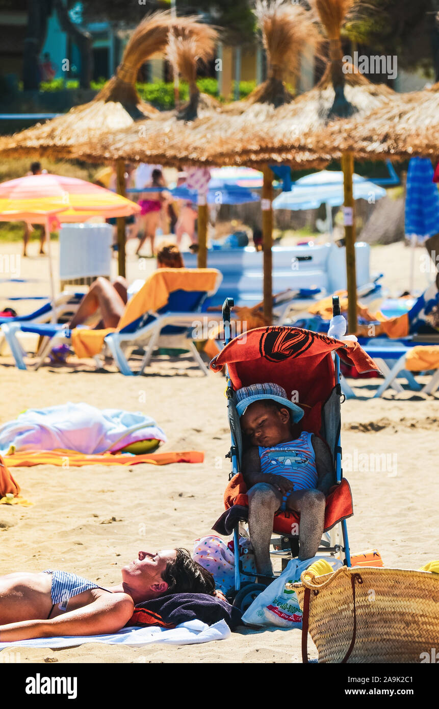 stroller for beach sand