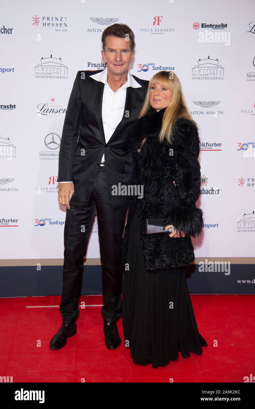Michael GROSS, Schwimmer, with wife Ilona, red carpet, Red Carpet Show ...