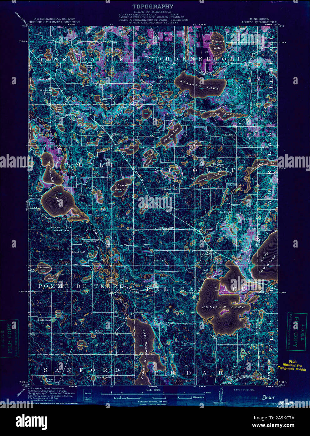 1913 minnesota map hires stock photography and images Alamy