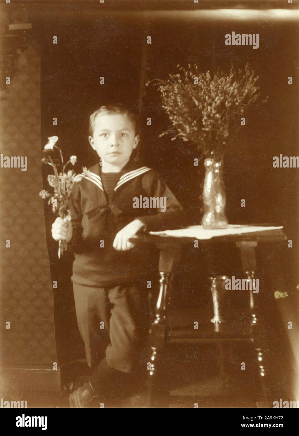 Sicily Kid Boy Navy Trainer