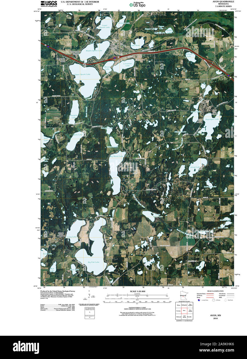 Avon map Cut Out Stock Images & Pictures Alamy