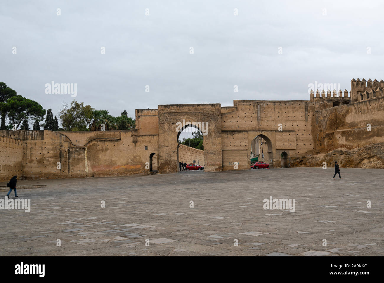 Fez, Morocco. November 9, 2019.   A view of the Bab Chems city gate Stock Photo