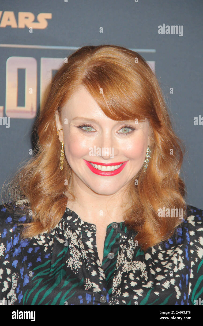 Bryce Dallas Howard 11/13/2019 “The Mandalorian” Premiere held at the