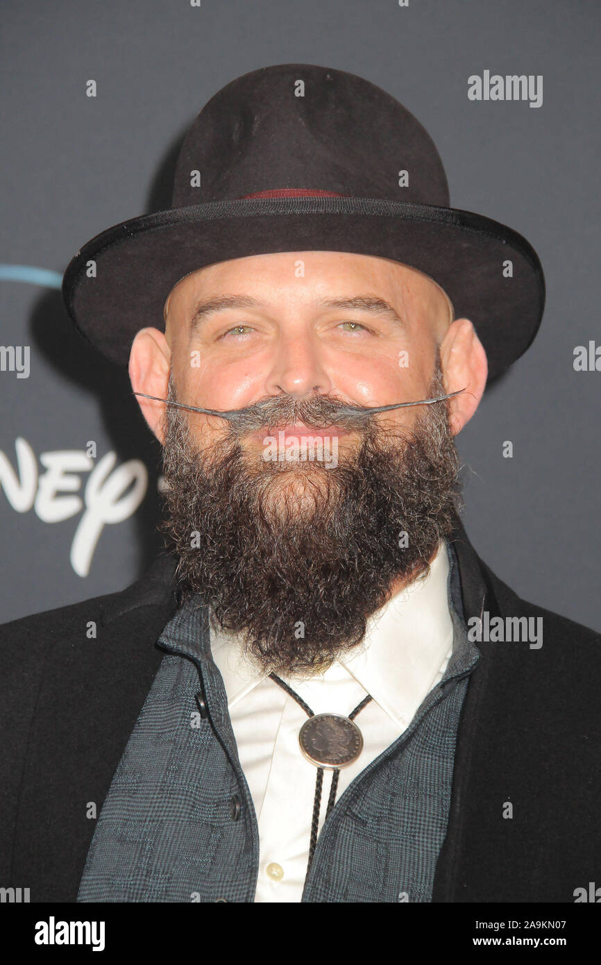 Tait Fletcher 11/13/2019 “The Mandalorian” Premiere held at the El