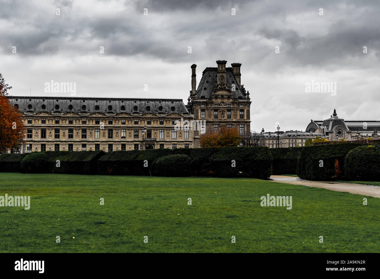 Parisian architecture, famous buildings and way of life Stock Photo