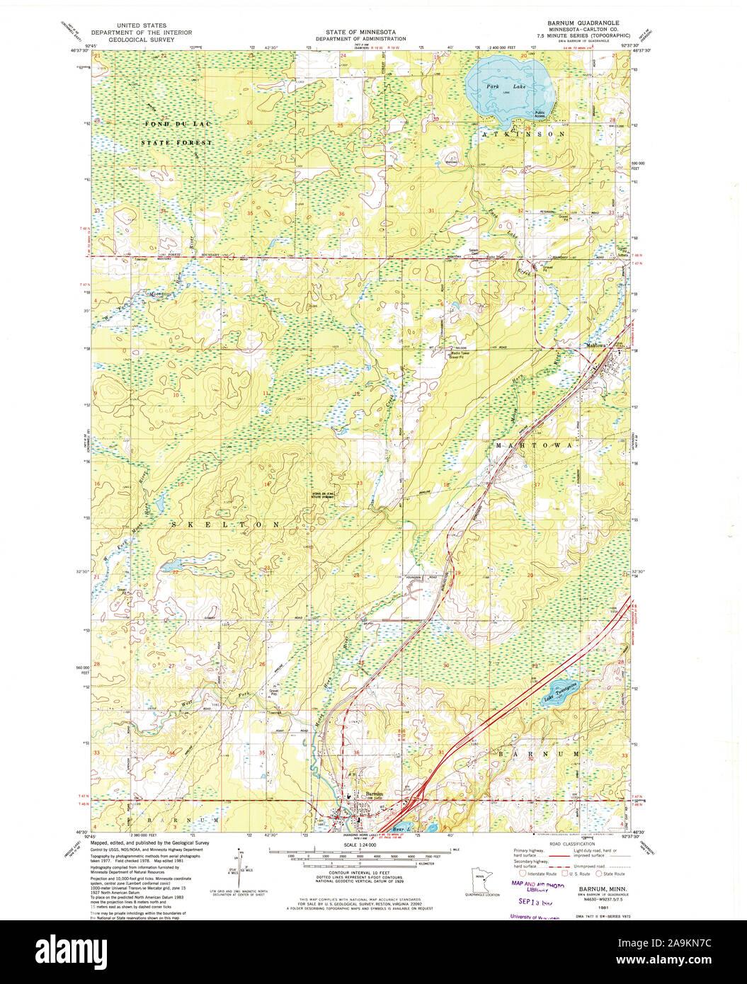 Map of barnum Cut Out Stock Images & Pictures Alamy