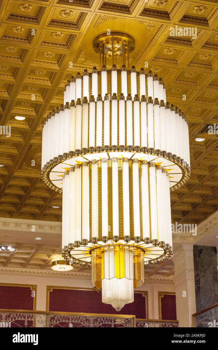 Entrance Lobby reception area at the Wyndham New Yorker Hotel, 8th