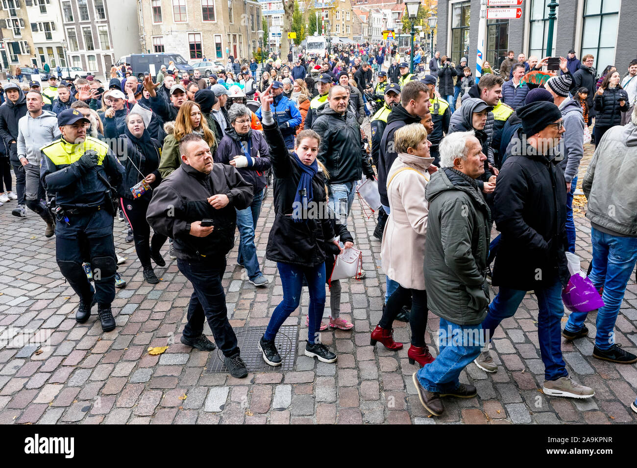 DORDRECHT, Netherlands. 16th Nov, 2019. dutchnews, Entry of Sinterklaas Dordrecht Credit: Pro Shots/Alamy Live News Stock Photo