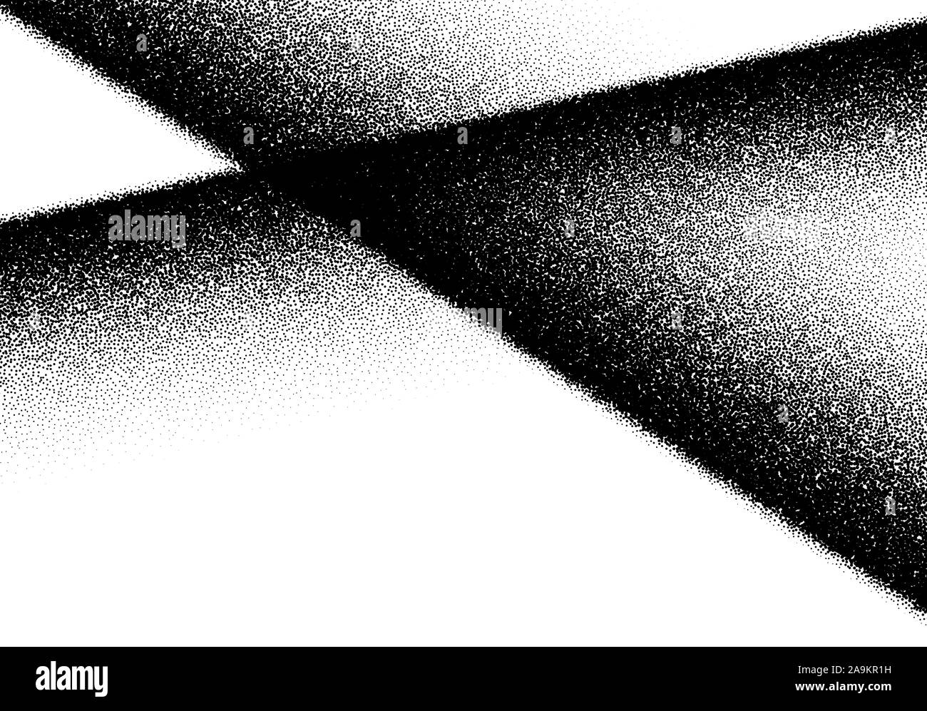 Abstract background with layers of scattered dots Stock Vector
