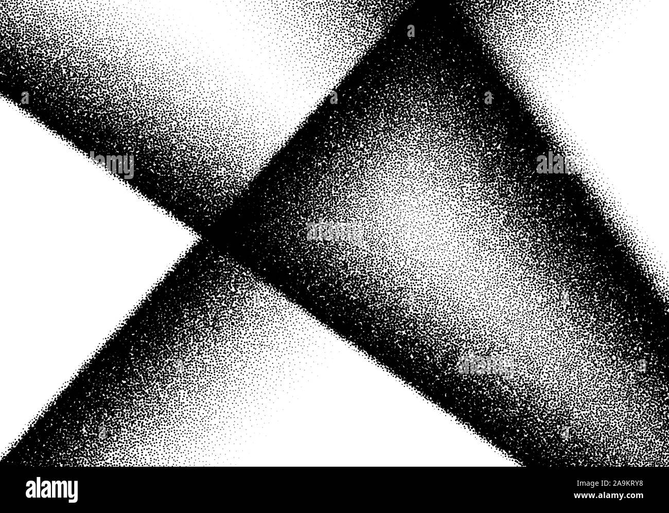 Abstract background with layers of scattered dots Stock Vector