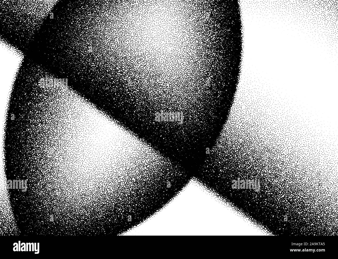 Abstract background with layers of scattered dots Stock Vector