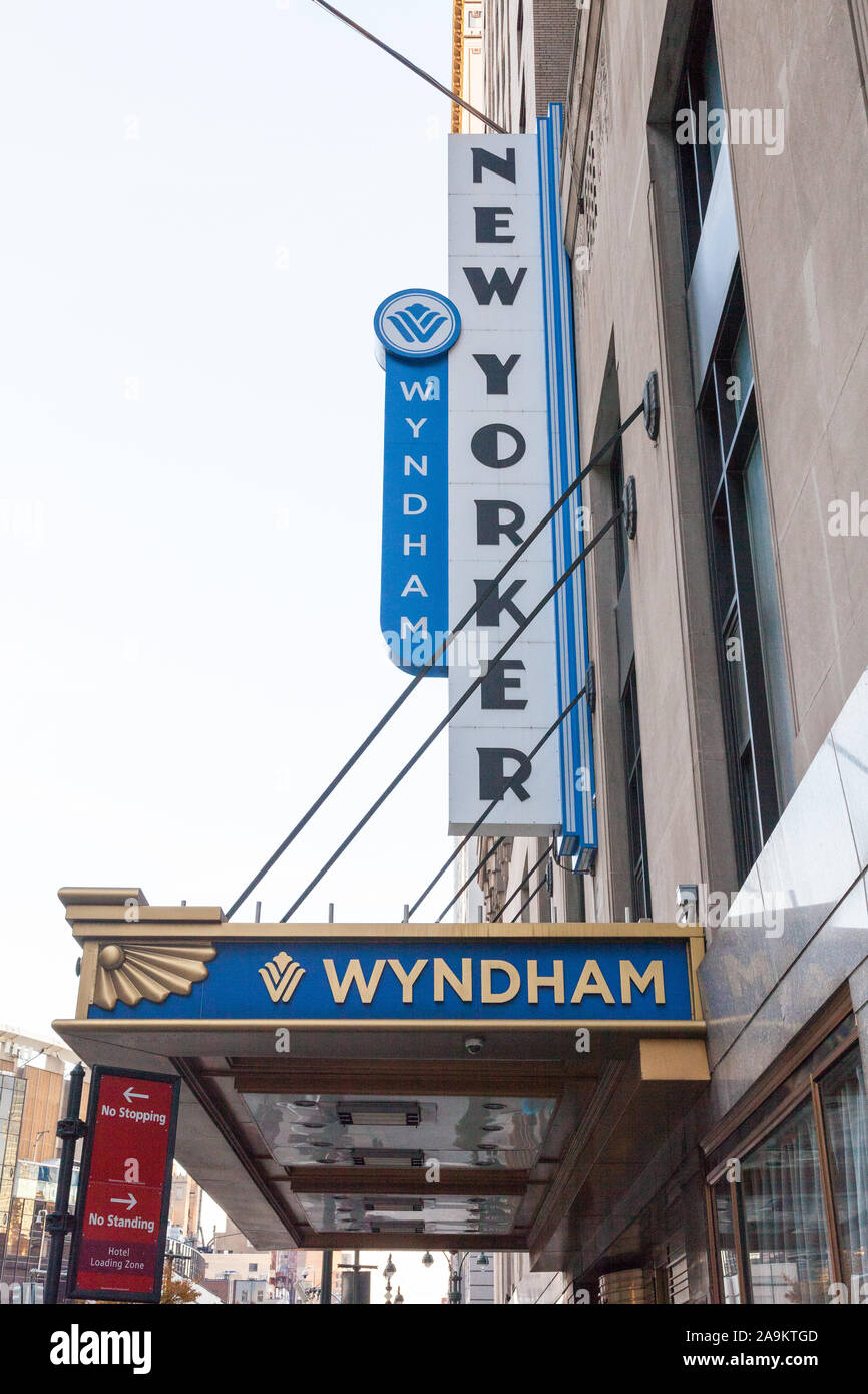 Wyndham New Yorker Hotel, 8th Avenue, New York City, United States of