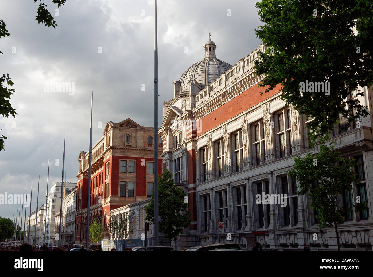 Victoria and Albert Museum in London Stock Photo
