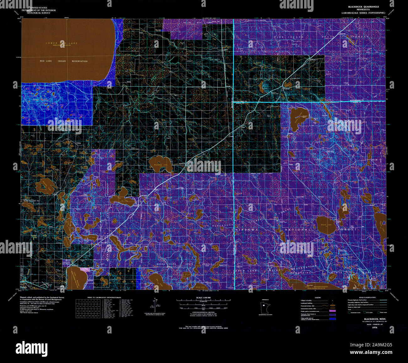 Map of blackduck hires stock photography and images Alamy