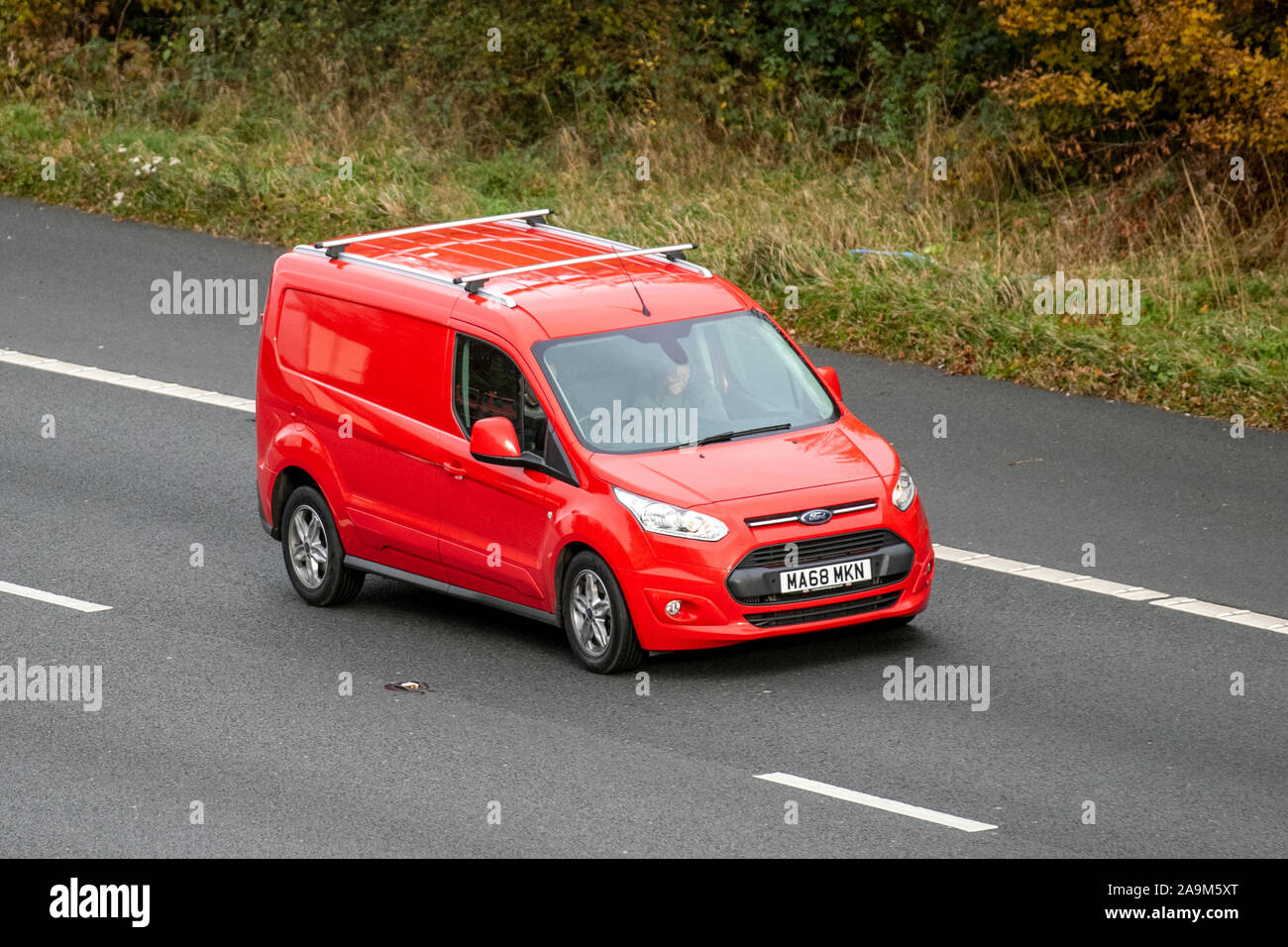 2018 red Ford Transit Connect 240 Limit 