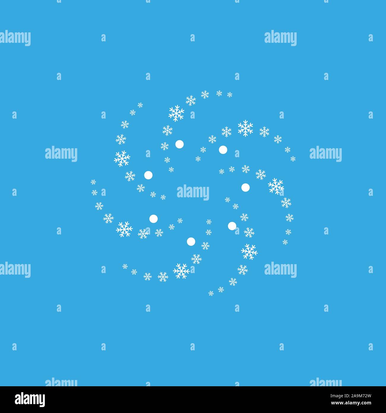 Winter frost christmas pattern Stock Vector Images - Alamy