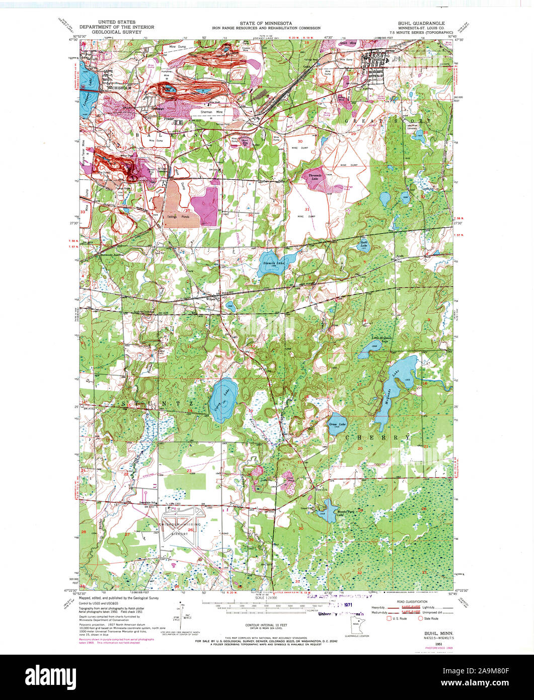 Map of buhl hires stock photography and images Alamy