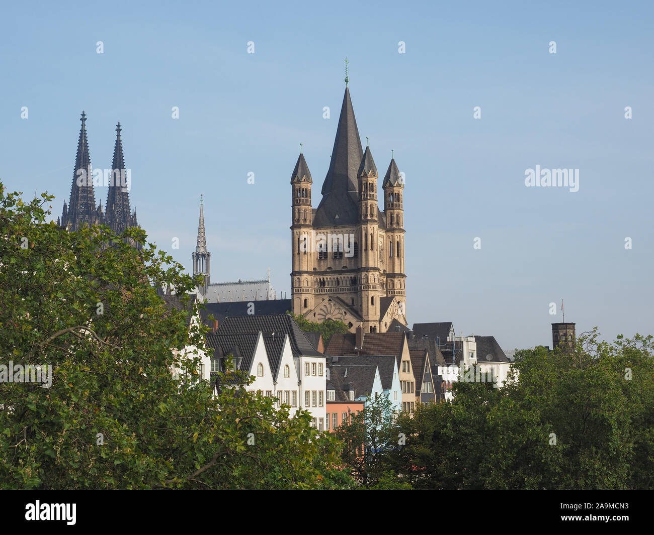 Altstadt (meaning Old Town) in Koeln, Germany Stock Photo