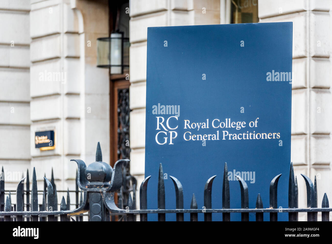 RCGP HQ  - The Royal College of General Practitioners HQ, GPs College, on Euston Square central London UK Stock Photo