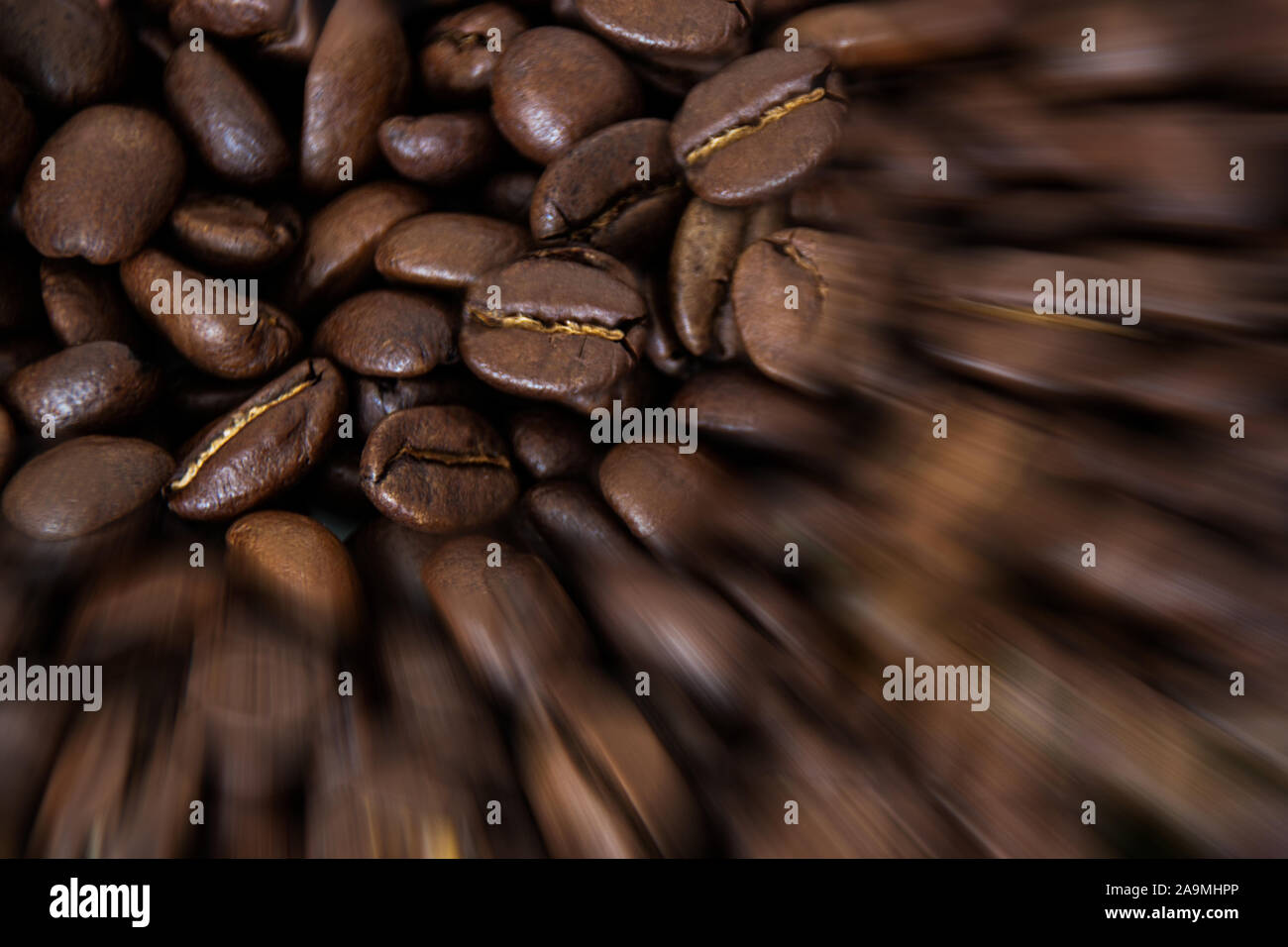 Roasted coffee beans as background Stock Photo - Alamy