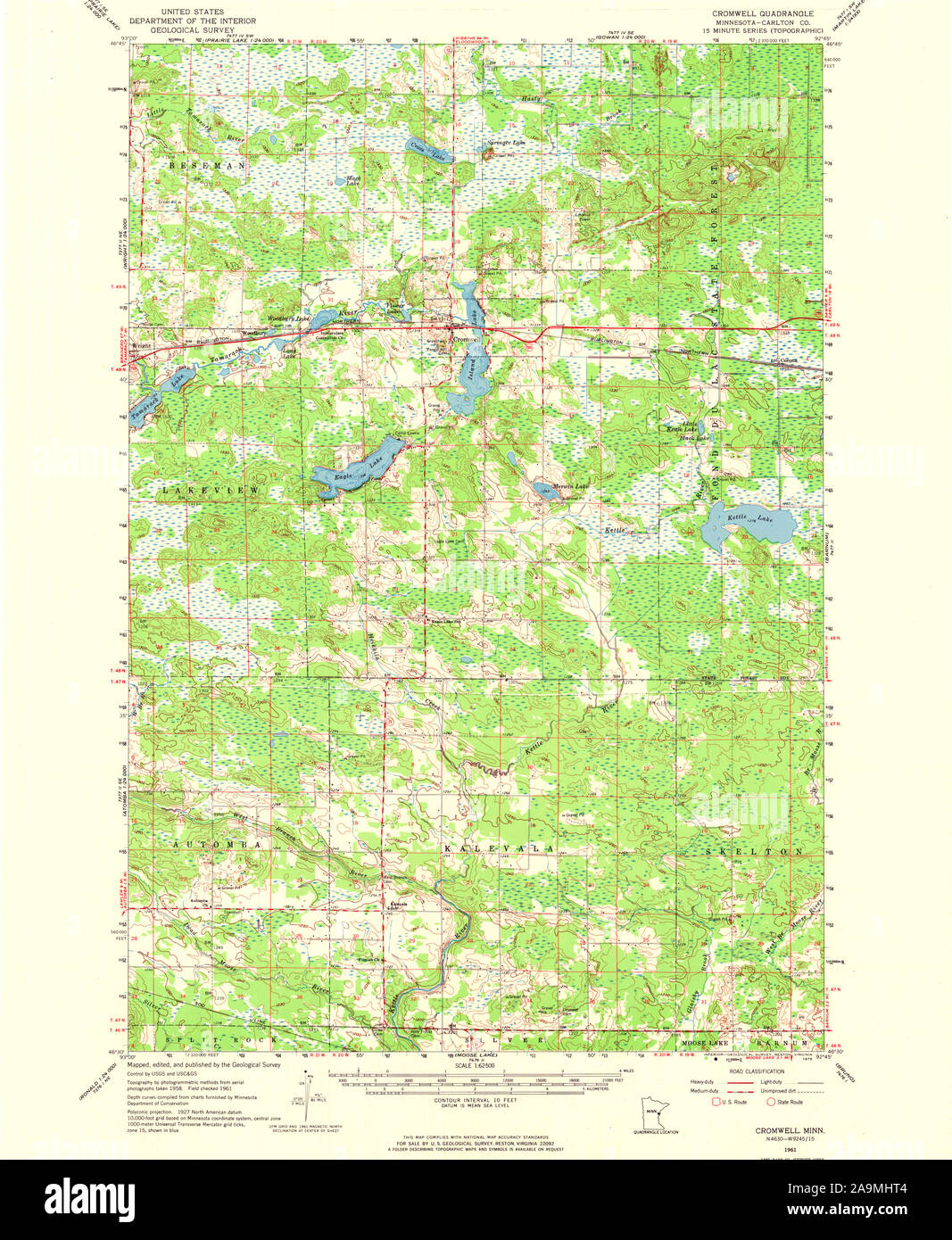 Map of cromwell hires stock photography and images Alamy