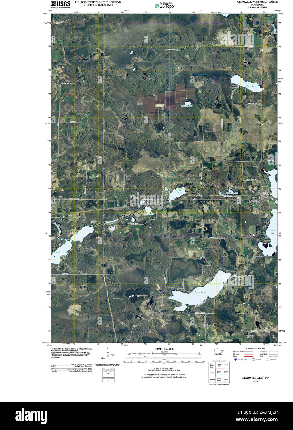 Map of cromwell Cut Out Stock Images & Pictures Alamy