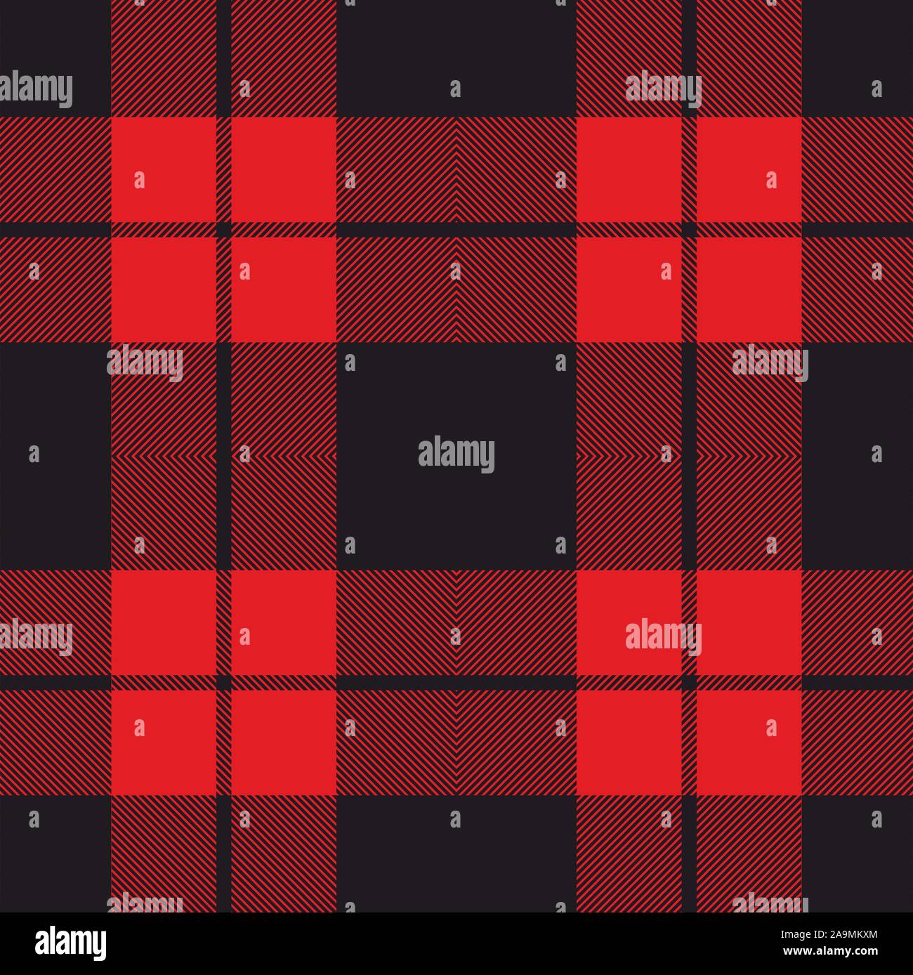 Plaid pattern. Template for clothing fabrics. Red Lumberjack. Seamless tartan flannel shirt ...
