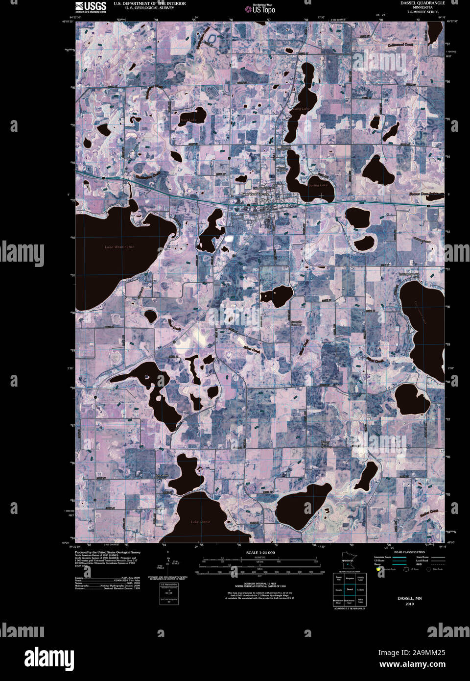 Dassel map hires stock photography and images Alamy