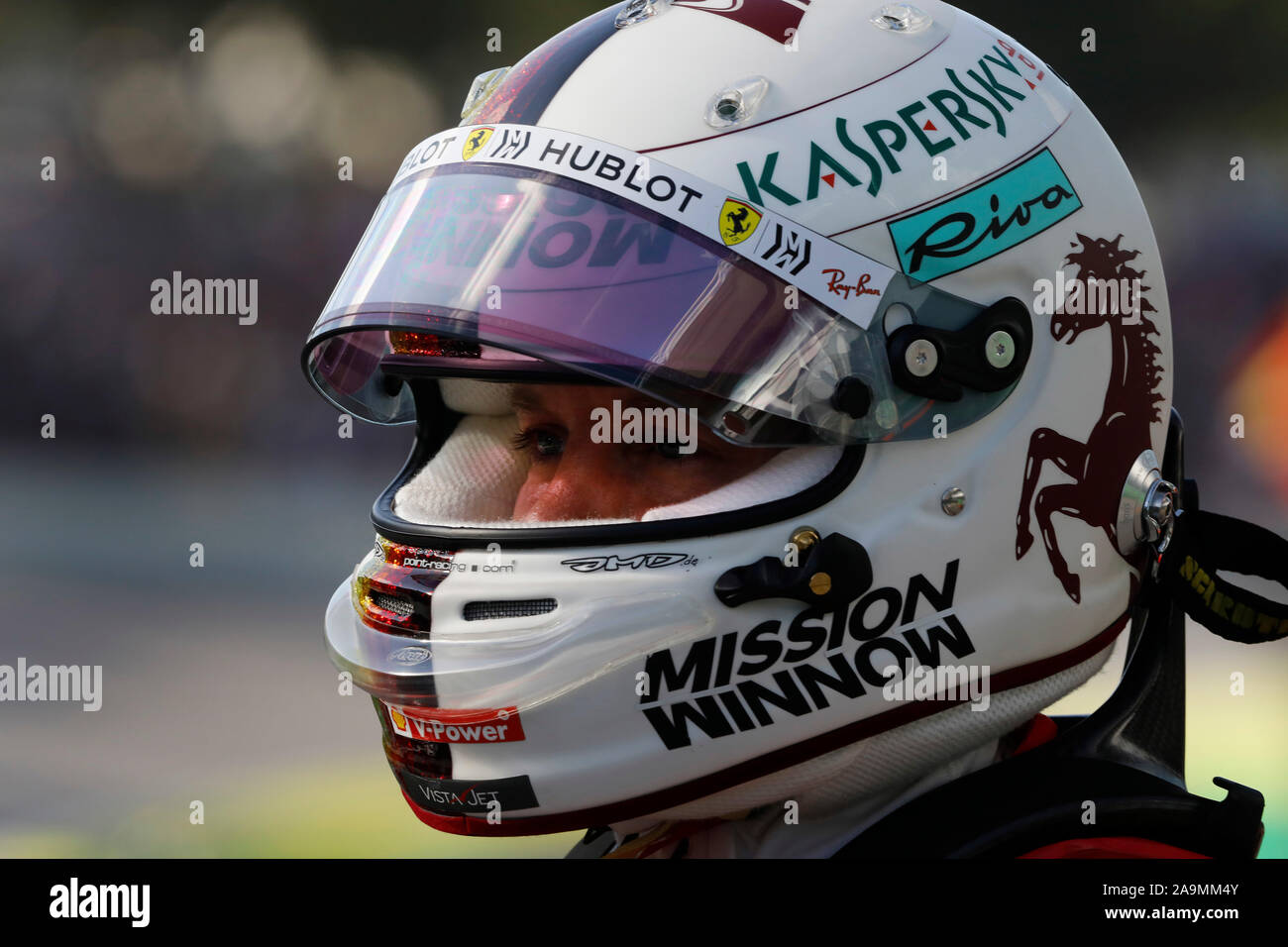 Sao Paulo Sp 16 11 2019 Treino Classificat Rio Gp Brasil F1 2019 Sebastian Vettel Ger Scuderia Ferrari Mission Winnow After Second Place In Official Practice On Saturday 16 For Formula 1 Gp
