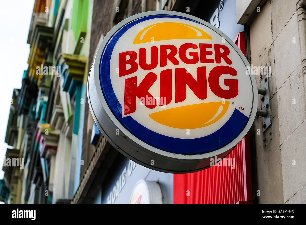 Burger King Logos High Resolution Stock Photography And Images Alamy